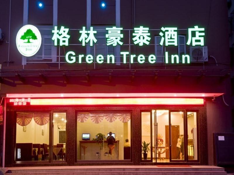Greentree Inn Ningbo Cconvention Center East Bus Station Express Hotel Dış mekan fotoğraf